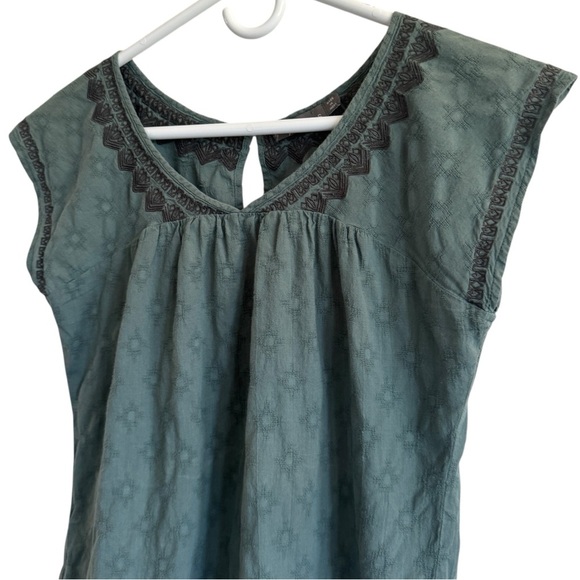 prAna Blossom Top, Starling Green, Size S - Picture 3 of 6